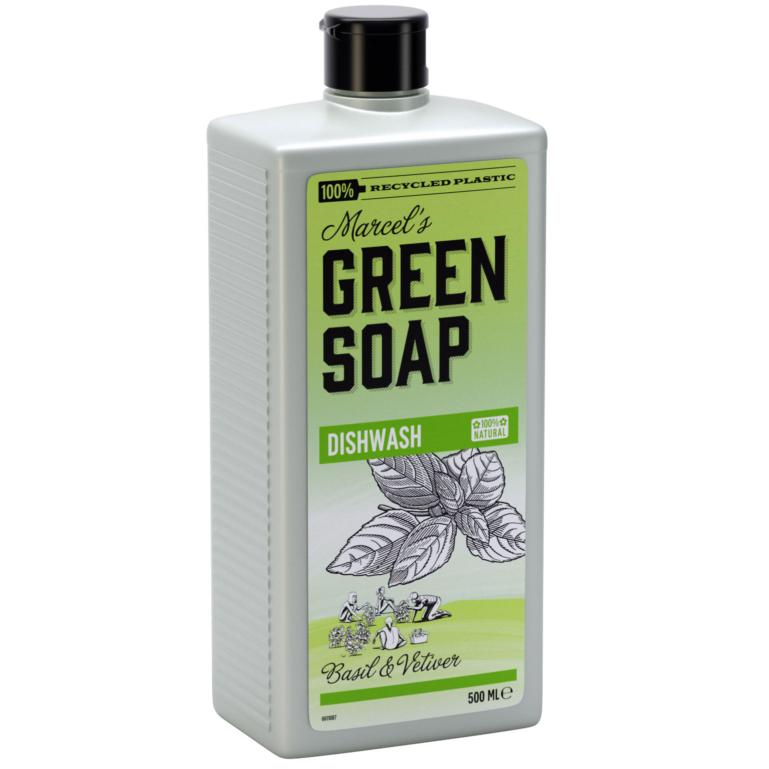 GREEN SOAP AFWAS BASIL VERTIVE 500ML