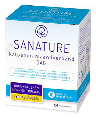 SANATURE MAANDVERBAND NORMAAL 10ST