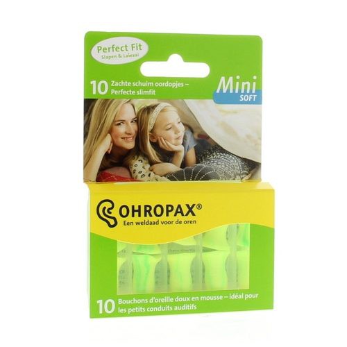 OHROPAX OORDOPJES SOFT MINI 10ST