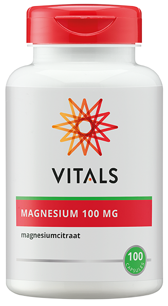 VITALS MAGNESIUMCITRAAT 100MG 100CP