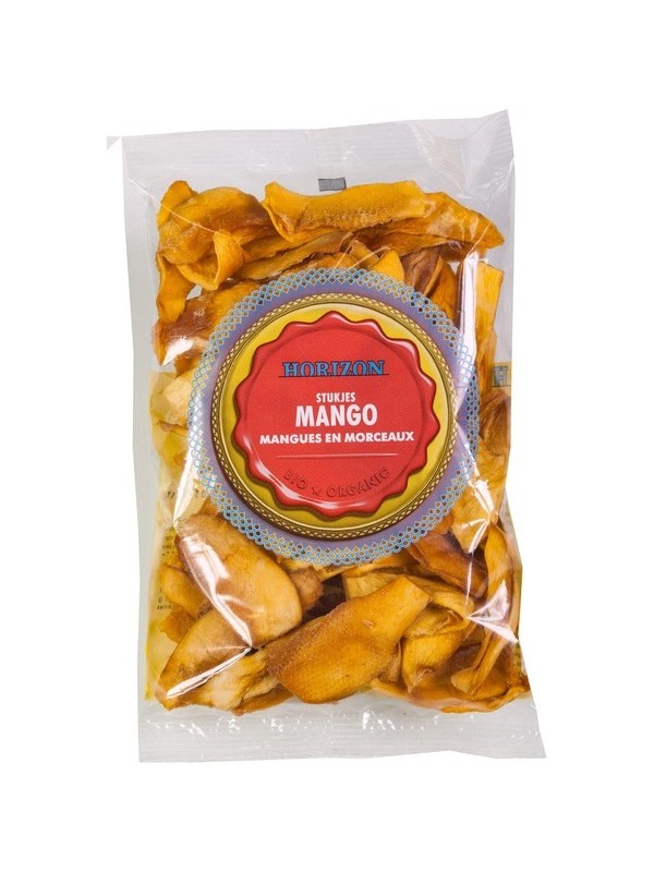 HORIZON MANGO STUKJES GEDROOGD 100 GRAM