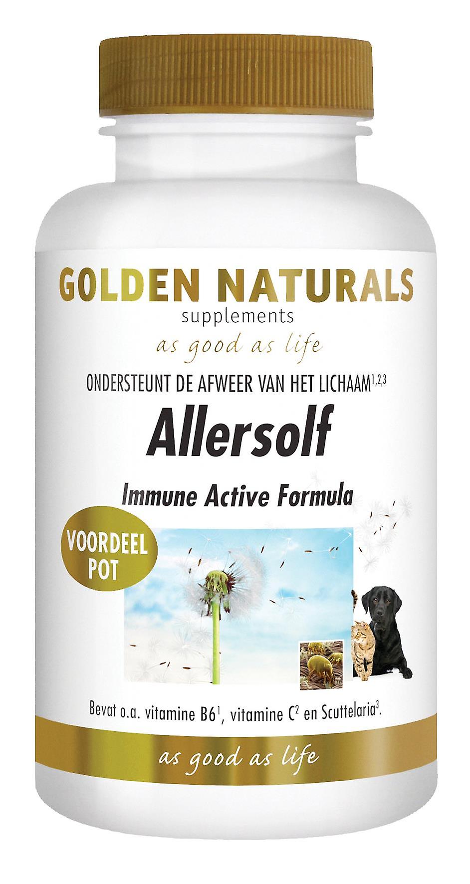 GOLDEN NATURALS ALLERSOLF IMM 180CP