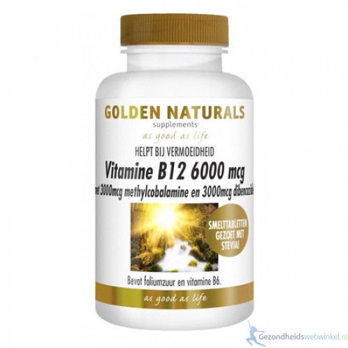 GOLDEN NATURALS VIT B12 METHYL 60ZTB