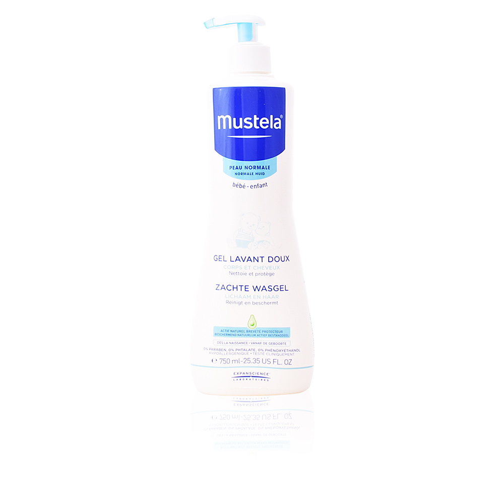 MUSTELA NH WASGEL ZACHT 750ML