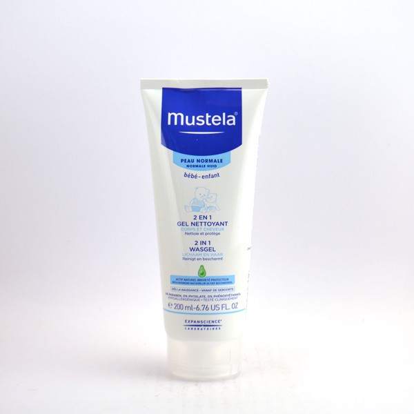 MUSTELA NH WASGEL 2IN1 200ML