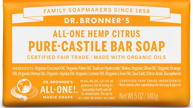 DR BRONNER ZEEP CITRUS ORA BIO 140GR