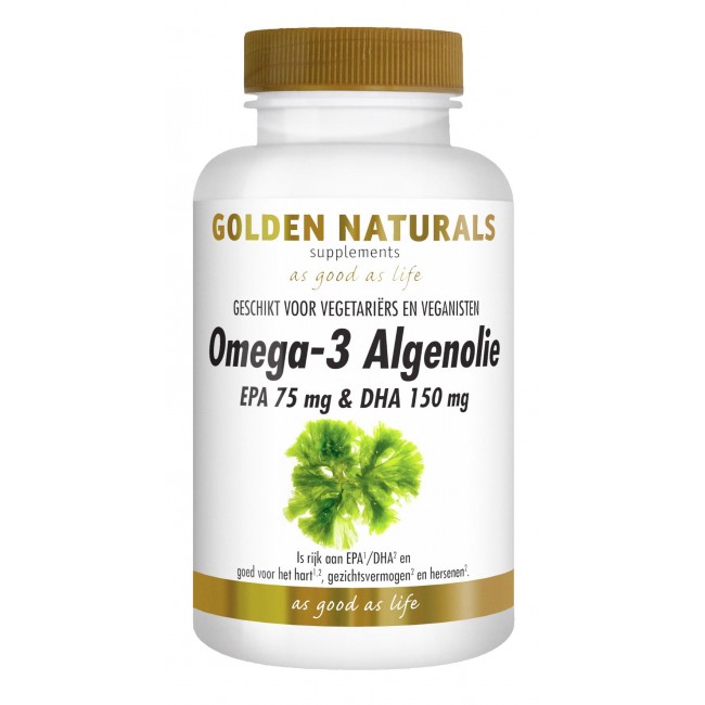 GOLDEN NATURALS OMEGA 3 ALGEN 60CP