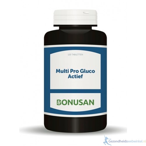 BONUSAN MULTI PRO GLUCO ACTIEF 60TB