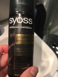 SYOSS UITGROEISPR ZWART 120ML