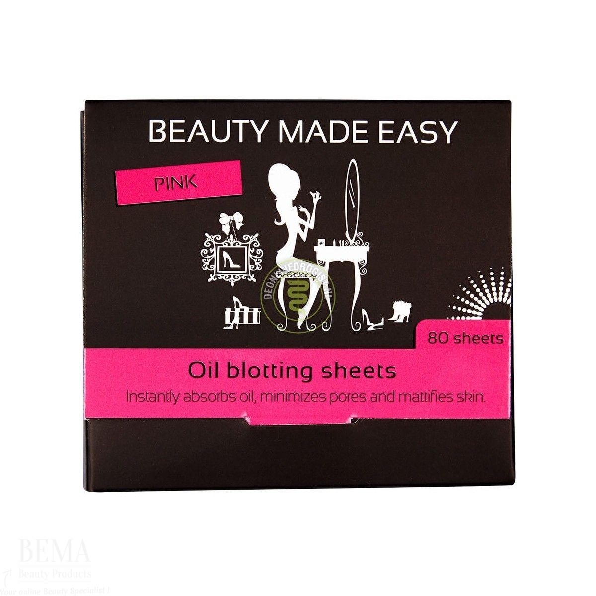 OIL BLOTTING PINK 80ST