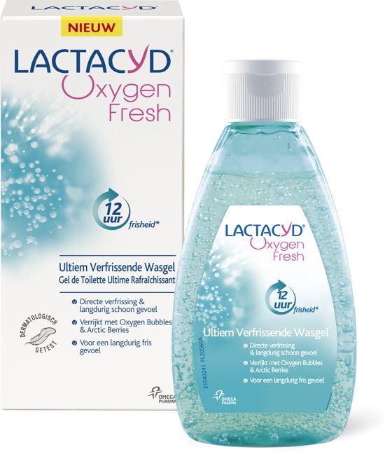 LACTACYD WASEMULSIE OXY FRESH 200ML