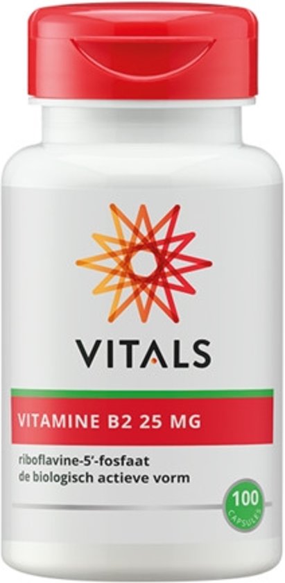 VITALS B2 RIBOFLAVINE 5 FOSFAT 100CP