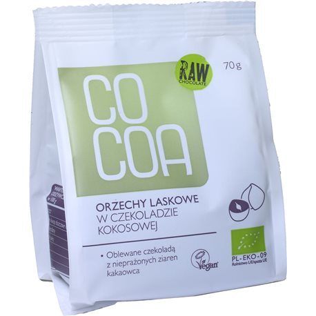 COCOA BALLEN HAZELNT KOKOSCBIO 70GR