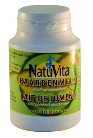 NATUVITA PAARDENMELKCAPSULES 60CP