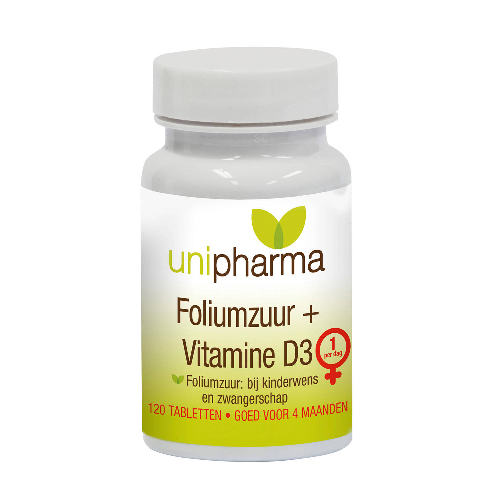 UNIPHARMA FOLIUMZUUR 400MCG 120TB