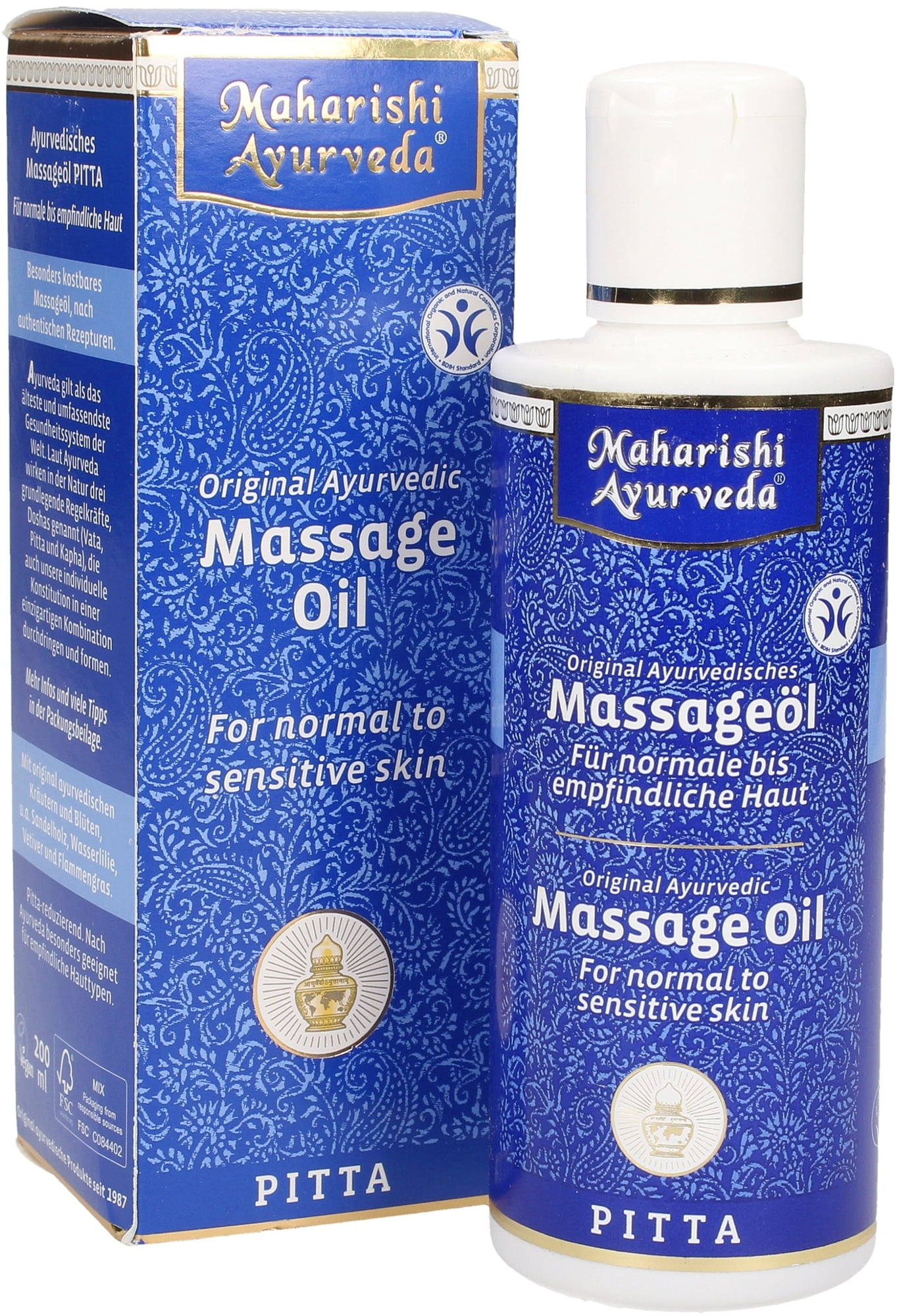 MAHARISHI MASSAGEOLIE PITTA 200ML