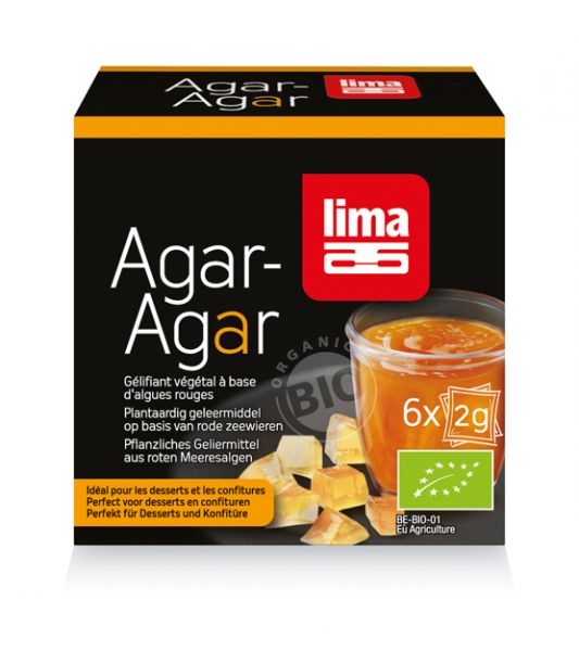 LIMA AGAR AGAR POEDER BIO 12GR