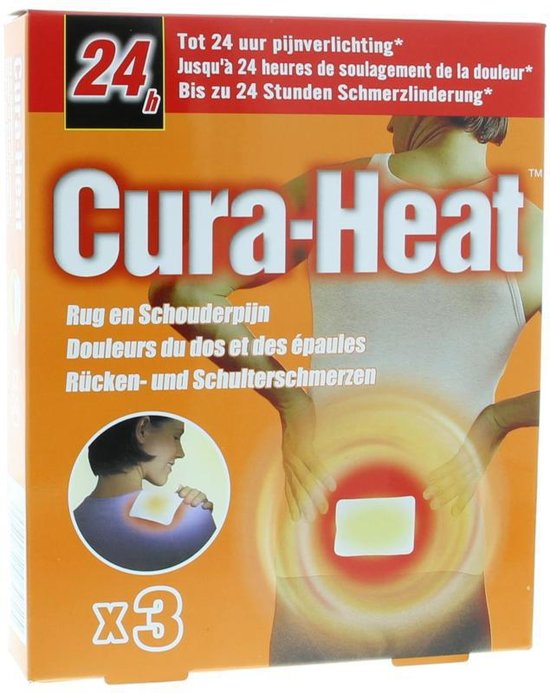 CURA HEAT RUG- EN SCHOUDERPIJN 3ST