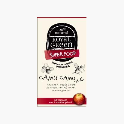 ROYAL GREEN CAMU CAMU C (60 VCAPS) 1 STUK