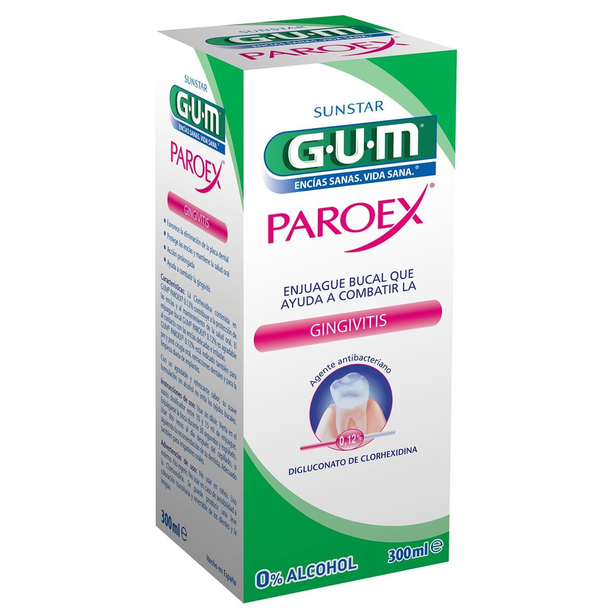 GUM MONDSPL PAROEX 0.12% CHX 300ML