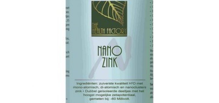 THE HEALTH FACTORY NANO ZINK/KOPER 200 ML