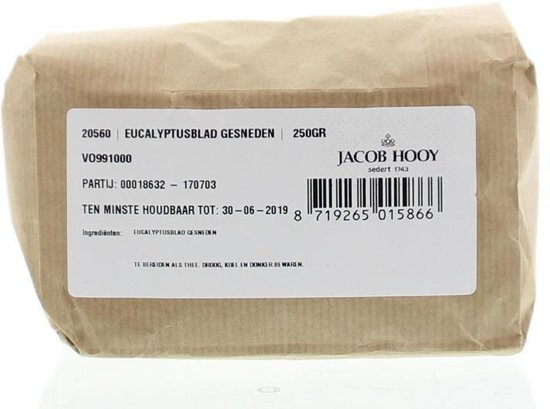 HOOY EUCALYTUSBLAD GESNEDEN 250GR