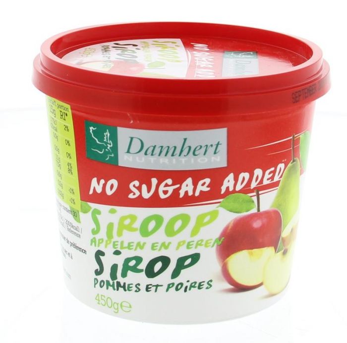 DAMHERT SIROOP APPEL&PEER 450GR