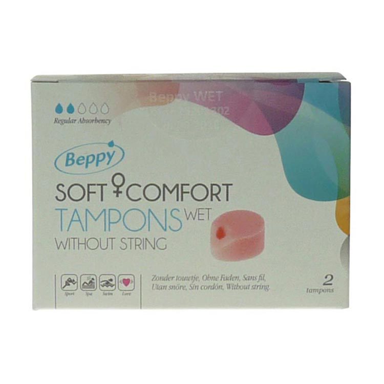 BEPPY SOFT+COMPORT TAMPONS WET 2ST