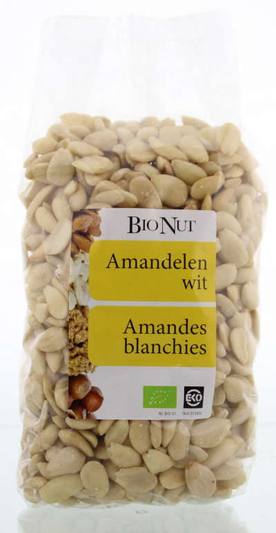 BIONUT AMANDELEN WIT BIO 500GR