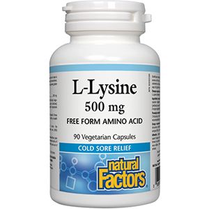 VERASUPPLEMENTS L LYSINE 500MG 100VCP