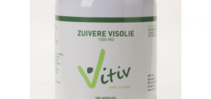 ZUIVERE VISOLIE 1000MG 100CAP