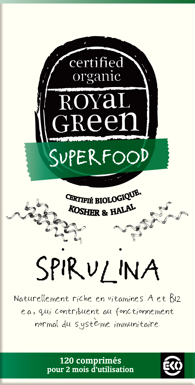 ROYAL GREEN SPIRULINA 120TB