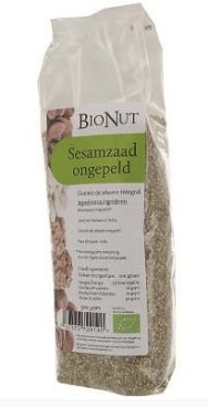 BIONUT SESAMZAAD ONGEPELD BIO 500GR