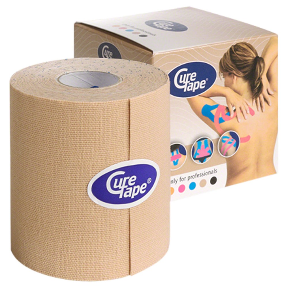 CURE TAPE 5CM X 5MTR GROEN 1ST