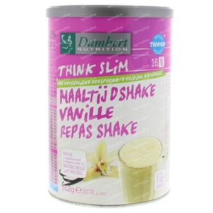 DAMHERT MAALTIJDSHAKE VANILLE 520GR