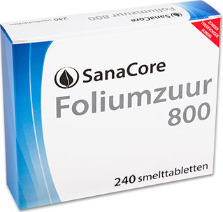 SANACORE FOLIUMZUUR 800 240 TABL