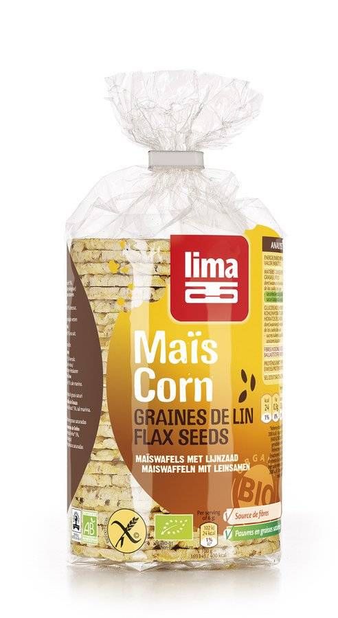 LIMA MAISWAFELS MET LIJNZAAD 130 GRAM