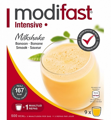 MODIFAST MILKSHAKE BANAAN 440GR