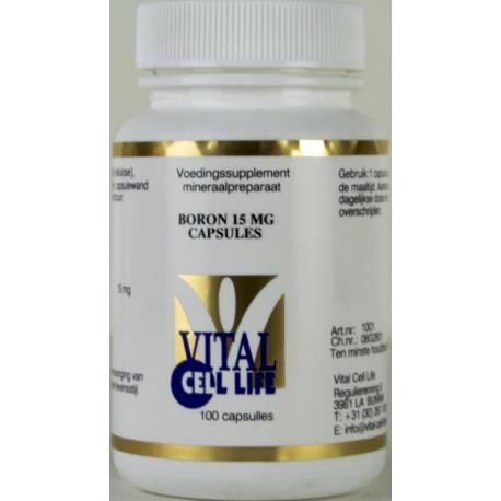 VITAL CL BORON 15MG 100VCP