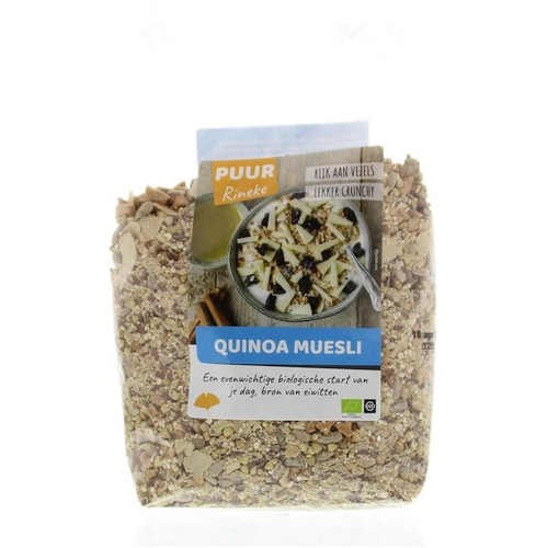 PUUR RINEKE QUINOA MUESLI 600 GRAM