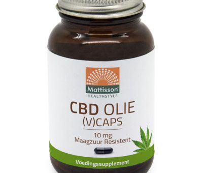 MATTISSON CBD OLIE 10MG 60VCP