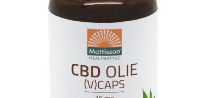 MATTISSON CBD OLIE 15MG 60VCP