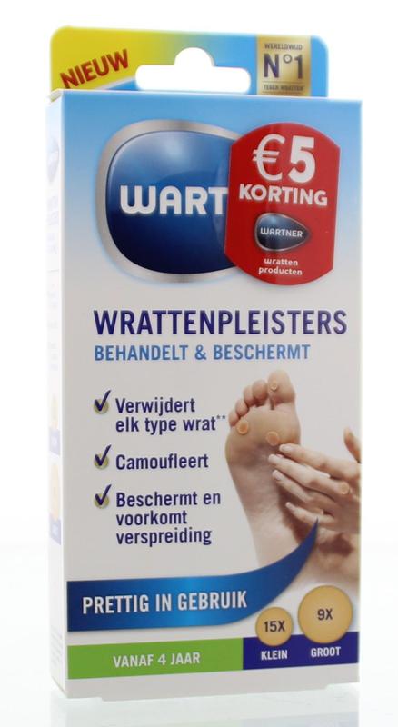 WARTNER WRATTENPLEISTER 24ST