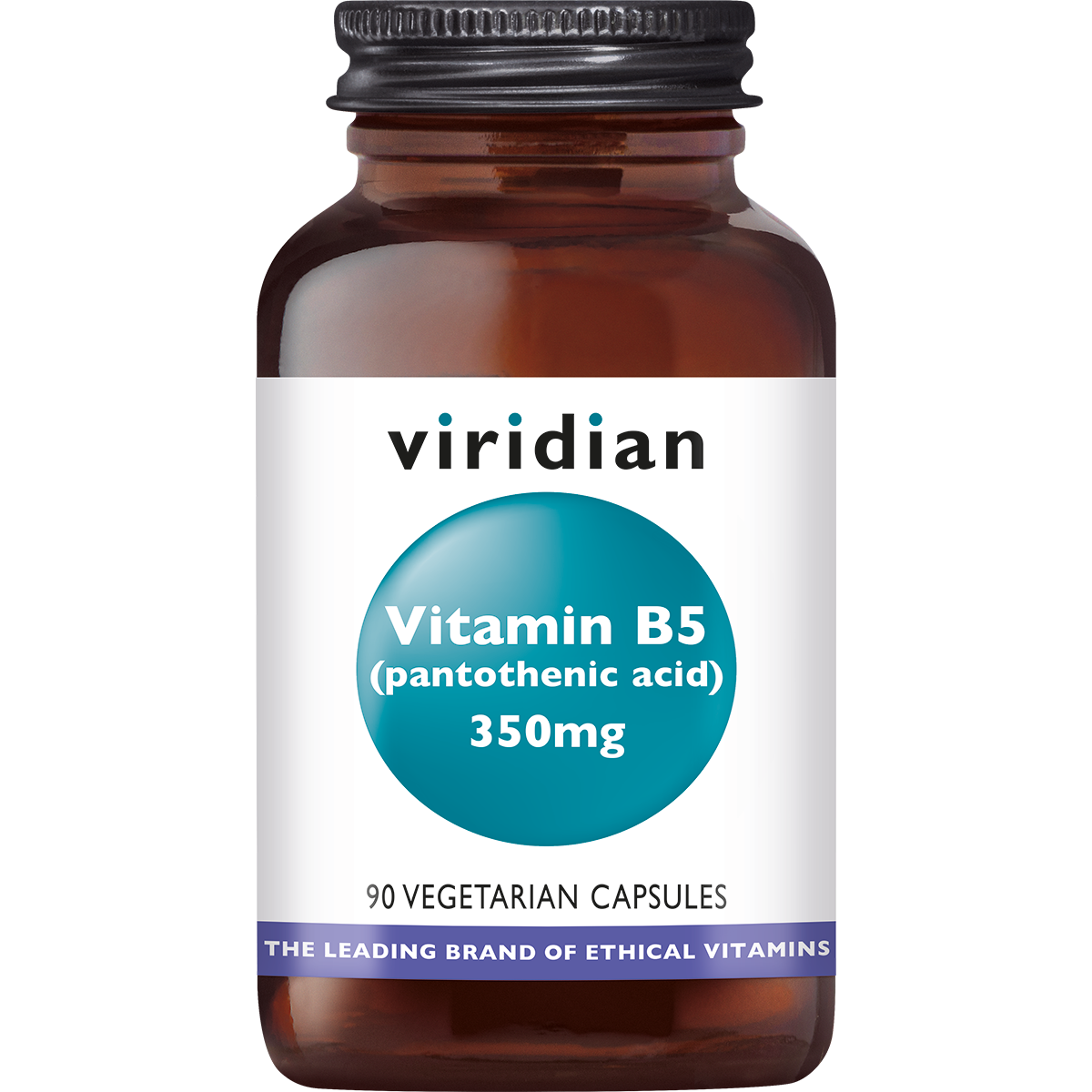 Viridian Vitamin B5 350 mg (90 stuks)