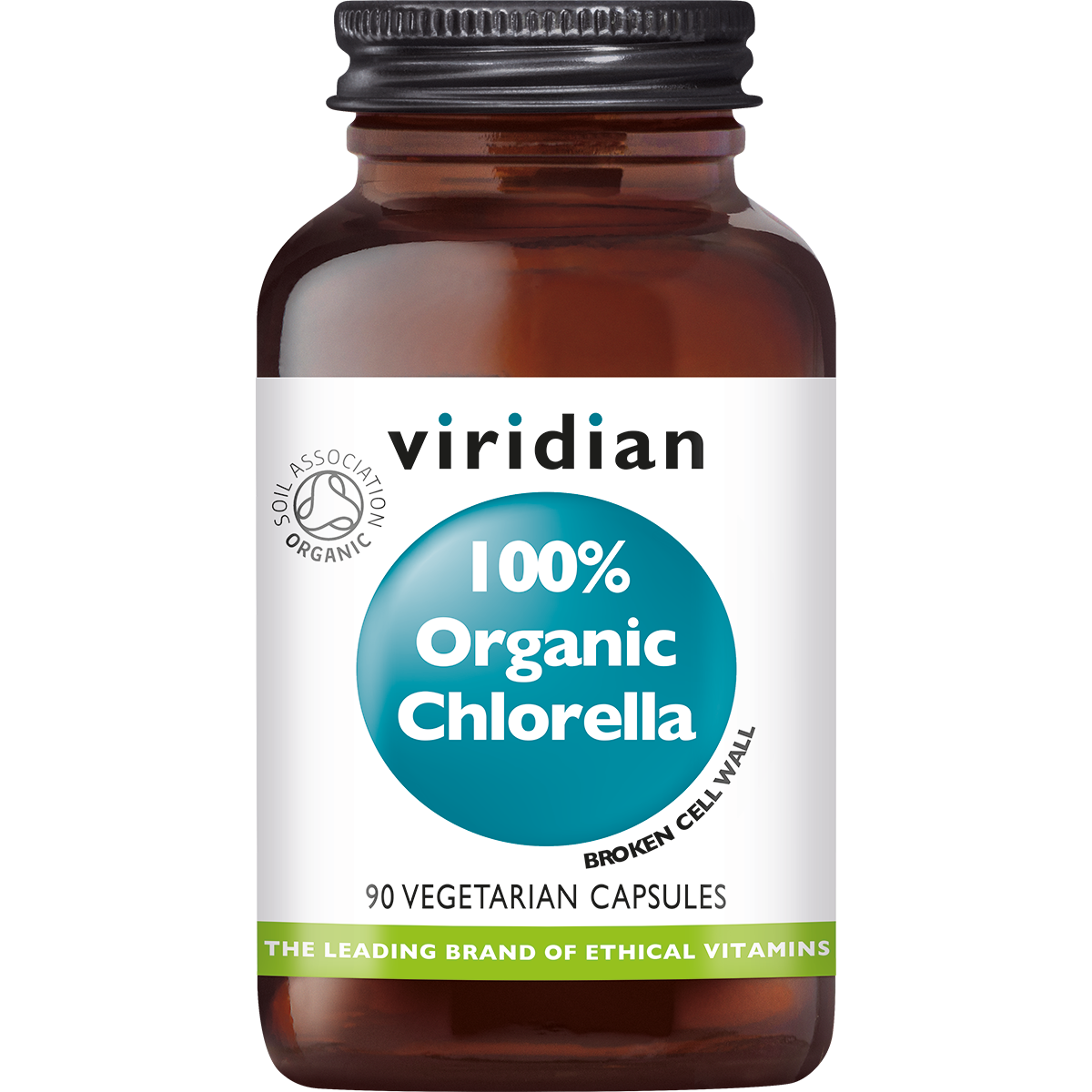 Viridian Organic Chlorella 400 mg (90 stuks)