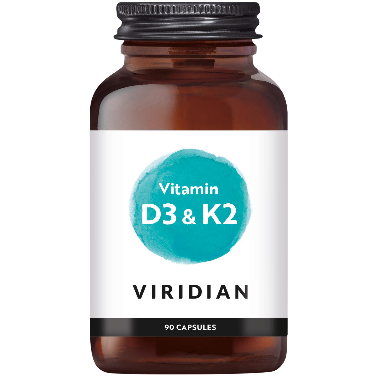 Viridian Vitamin D3 & K2 (90 stuks)