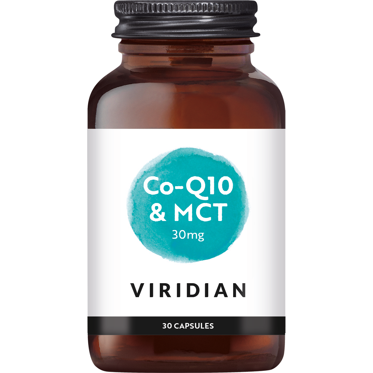 Viridian Co-enzyme Q10 30 mg & MCT (30 stuks)