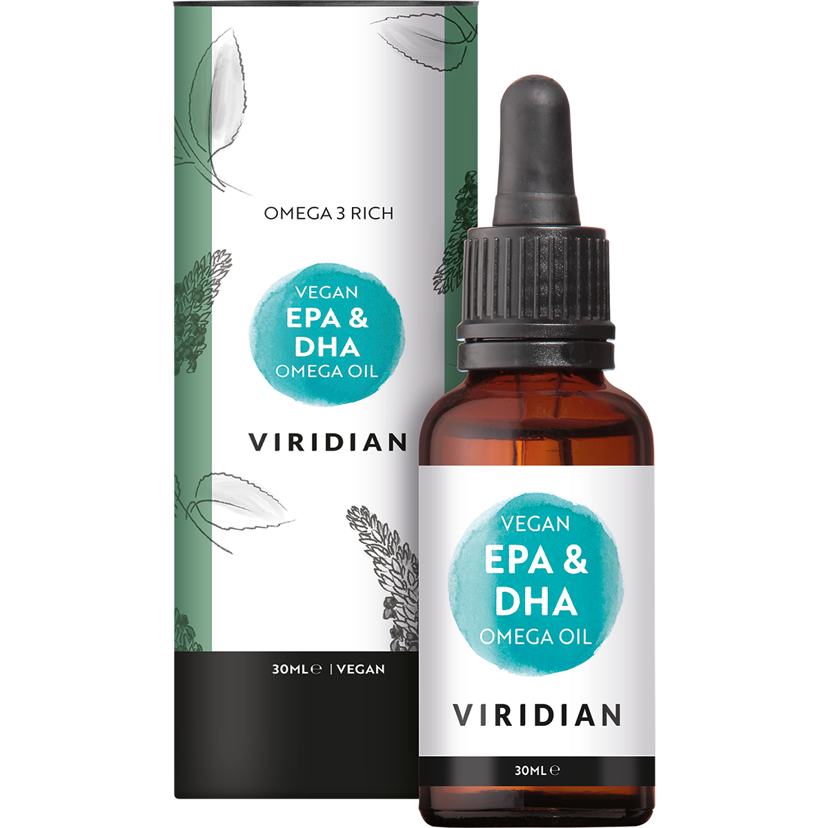 Viridian Vegan EPA & DHA (30 stuks)